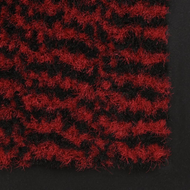 Schmutzfangmatten 2 Stk. Rechteckig Getuftet 40x60 cm Rot