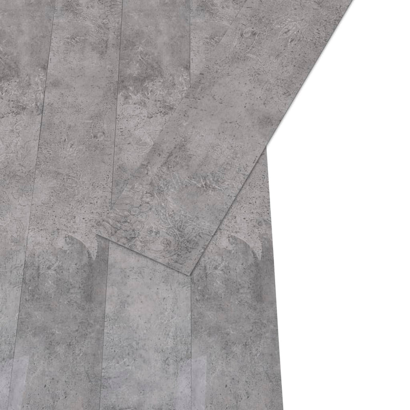 PVC-Laminat-Dielen 4,46 m² 3 mm Zementbraun