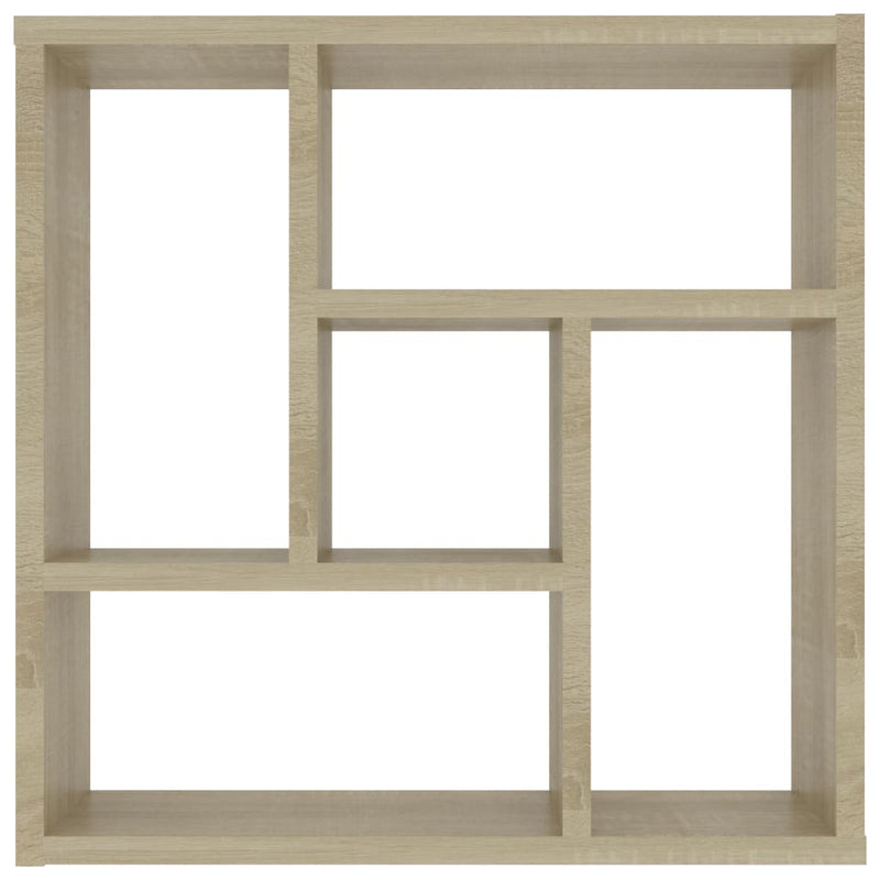 Wandregal Sonoma-Eiche 45,1x16x45,1 cm Holzwerkstoff