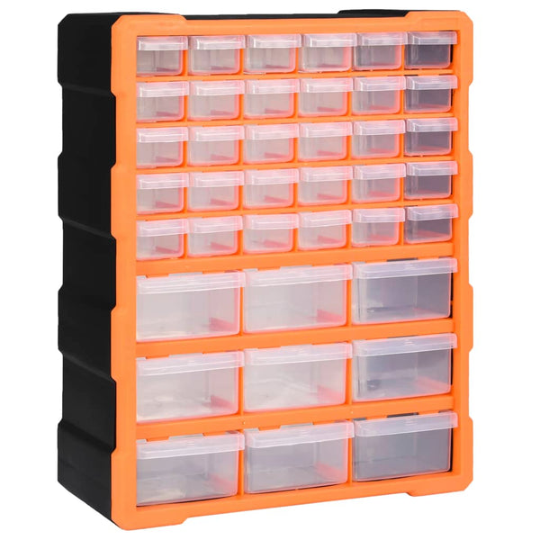 Multi-Schubladen-Organizer mit 39 Schubladen 38x16x47 cm