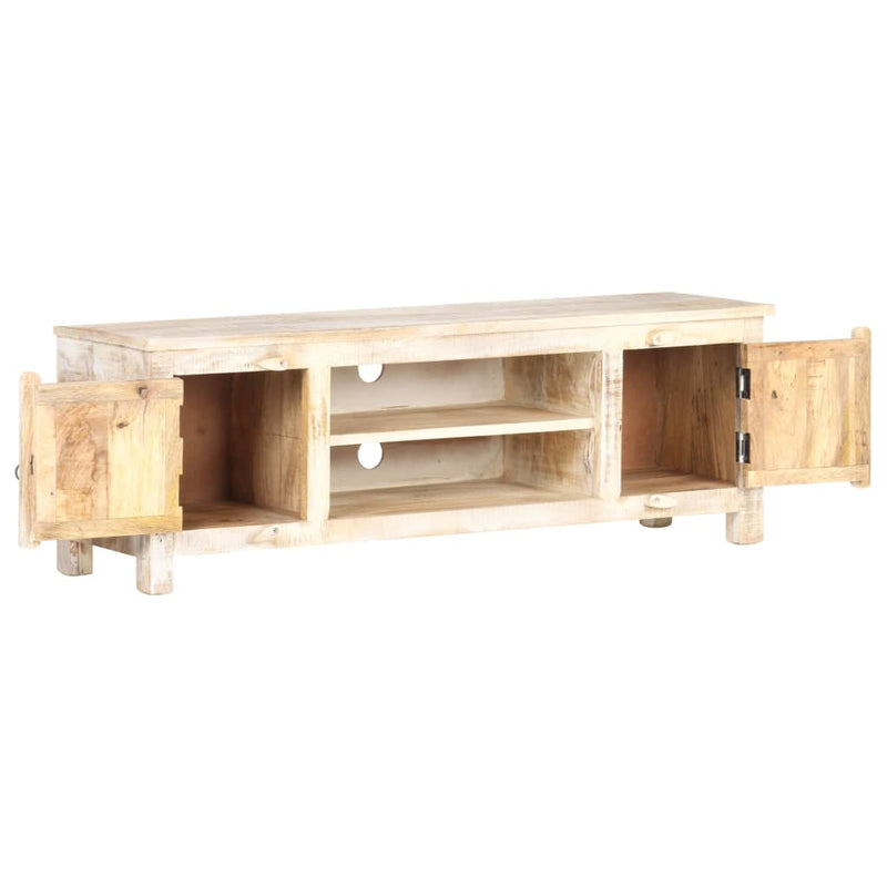 TV-Schrank 120x30x40 cm Raues Akazienholz