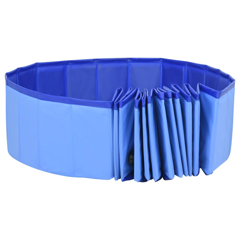 Hundepool Faltbar Blau 300x40 cm PVC