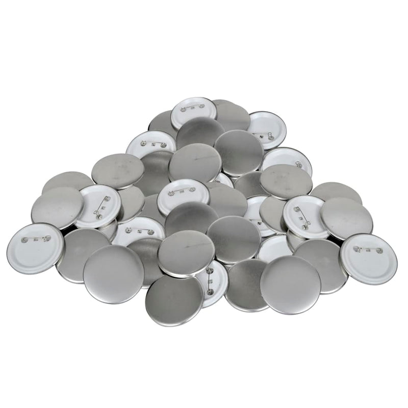 Buttonmaschine mit 500 Button-Teilen 25 mm Drehstanze
