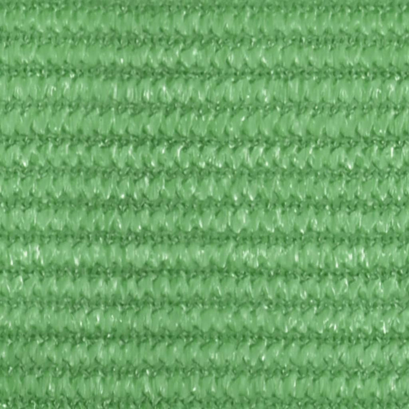 Sonnensegel 160 g/m² Hellgrün 3x3x4,2 m HDPE