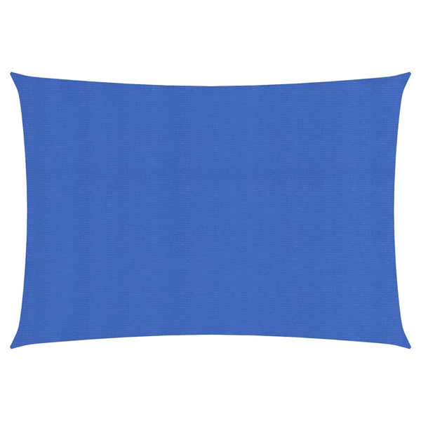 Sonnensegel 160 g/m² Blau 2x4 m HDPE