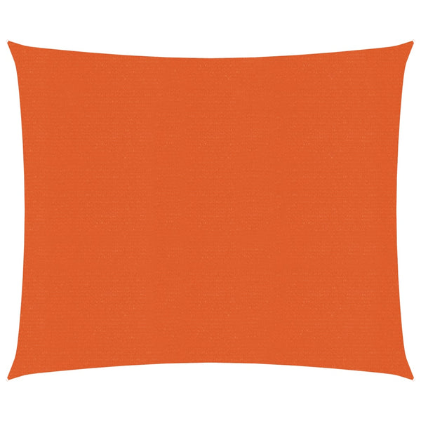 Sonnensegel 160 g/m² Orange 3,6x3,6 m HDPE