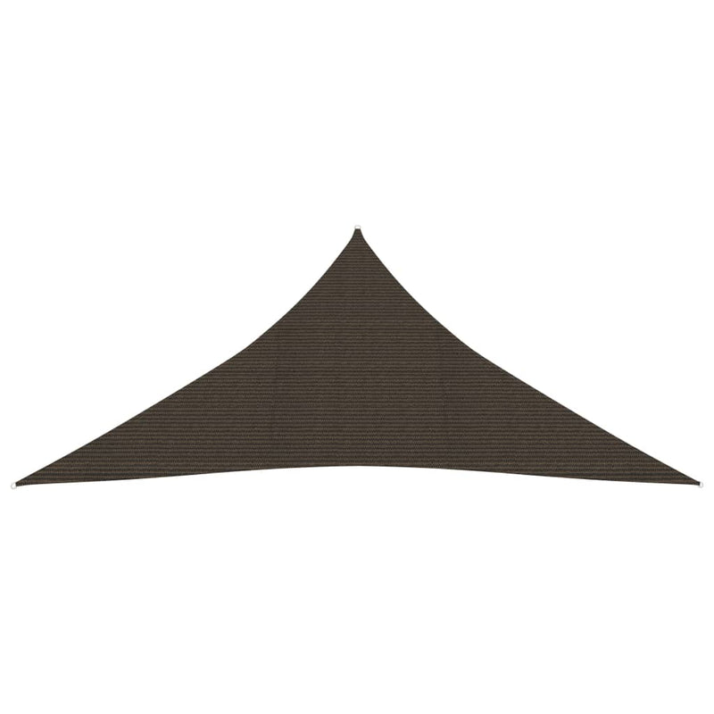 Sonnensegel 160 g/m² Braun 5x5x5 m HDPE
