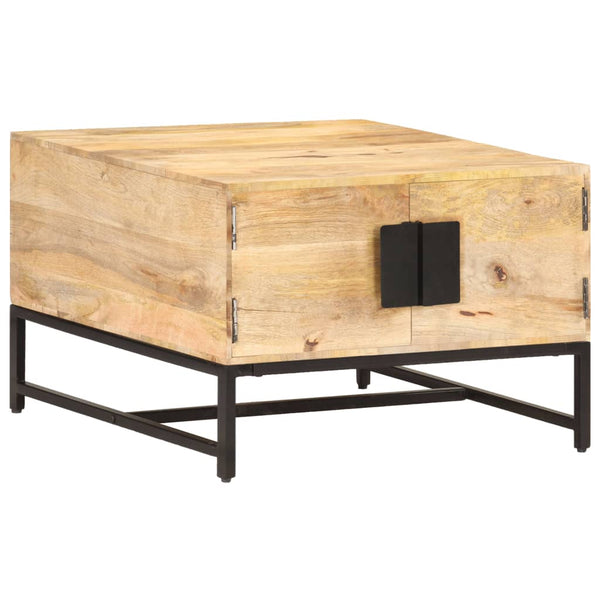 Couchtisch 67x67x45 cm Mango Massivholz