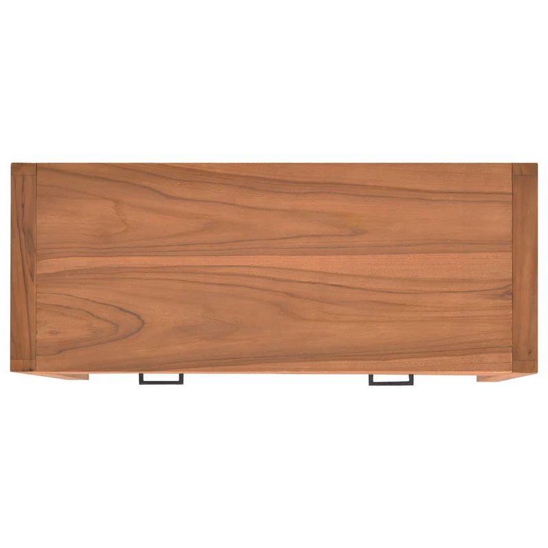 TV-Schrank 100x40x45 cm Recyceltes Teak