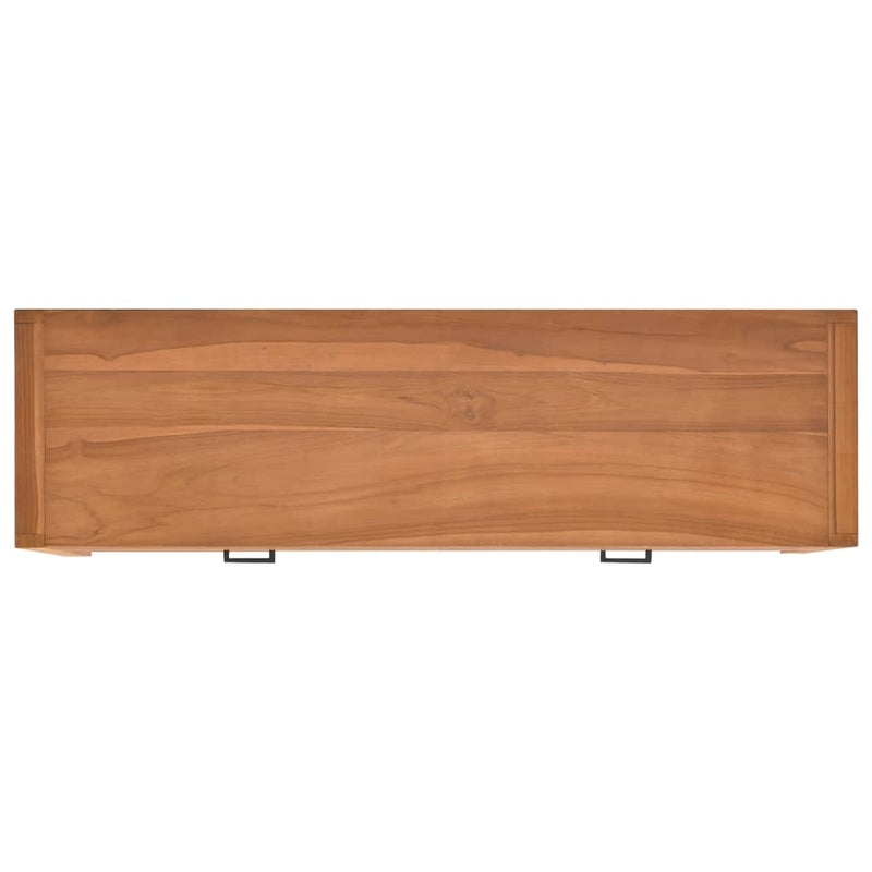 TV-Schrank 140x40x45 cm Recyceltes Teak