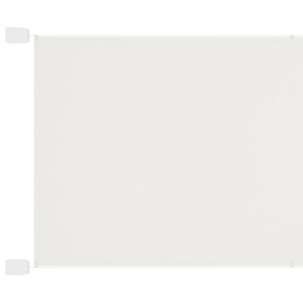 Senkrechtmarkise Weiß 60x1200 cm Oxford-Gewebe