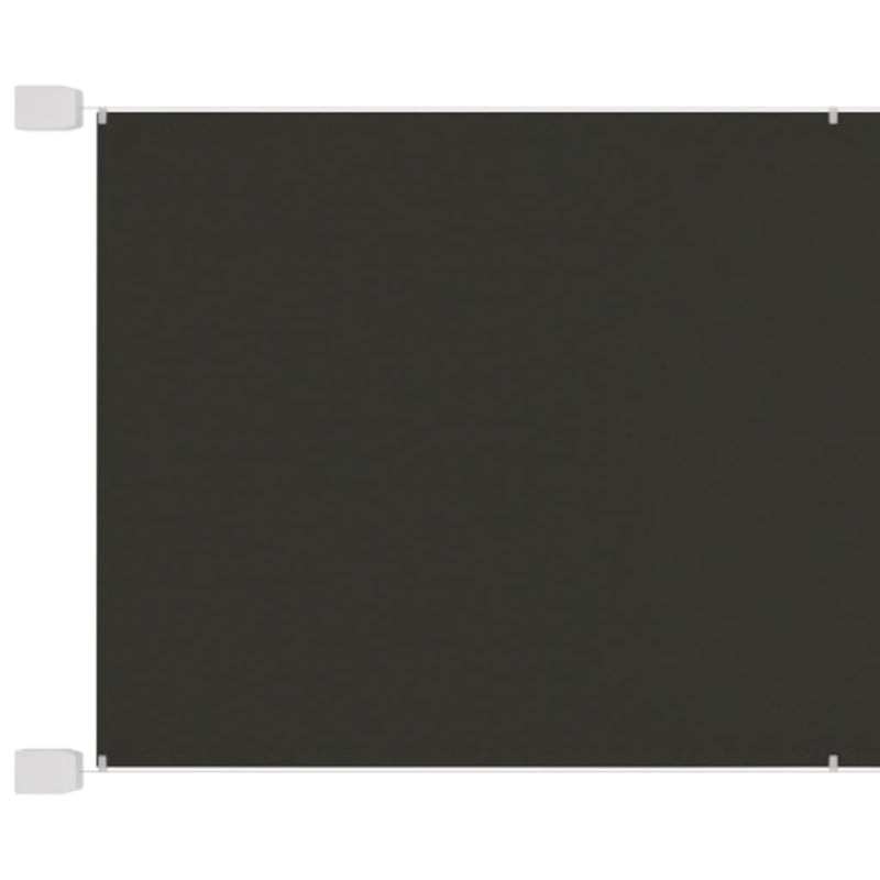 Senkrechtmarkise Anthrazit 60x600 cm Oxford-Gewebe