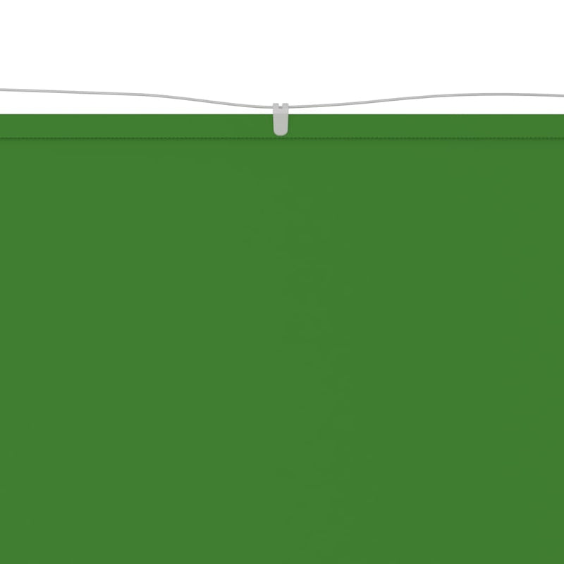 Senkrechtmarkise Hellgrün 200x420 cm Oxford-Gewebe