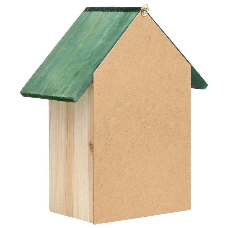Insektenhotels 2 Stk. 23x14x29 cm Massivholz Tanne
