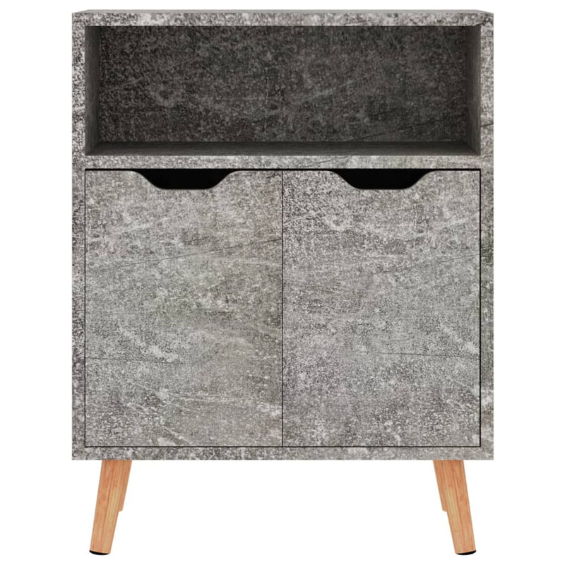 Sideboard Betongrau 60x30x72 cm Spanplatte