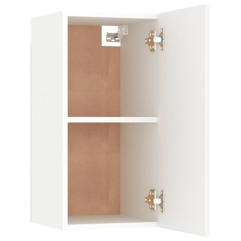 TV-Schrank Weiß 30,5x30x60 cm Holzwerkstoff