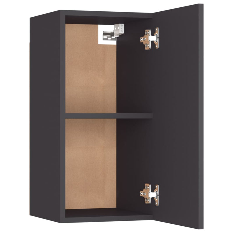 TV-Schrank Grau 30,5x30x60 cm Holzwerkstoff