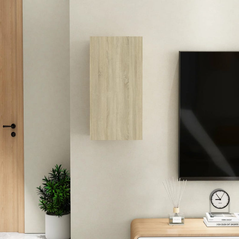 TV-Schrank Sonoma-Eiche 30,5x30x60 cm Spanplatte