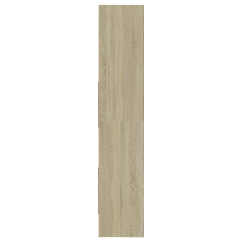 Bücherregal Sonoma-Eiche 60x35x180 cm Holzwerkstoff