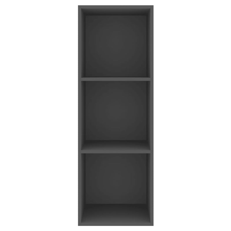 TV-Wandschrank Grau 37x37x107 cm Holzwerkstoff