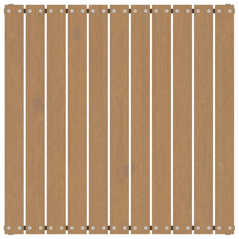 3-tlg. Garten-Lounge-Set Honigbraun Massivholz Kiefer