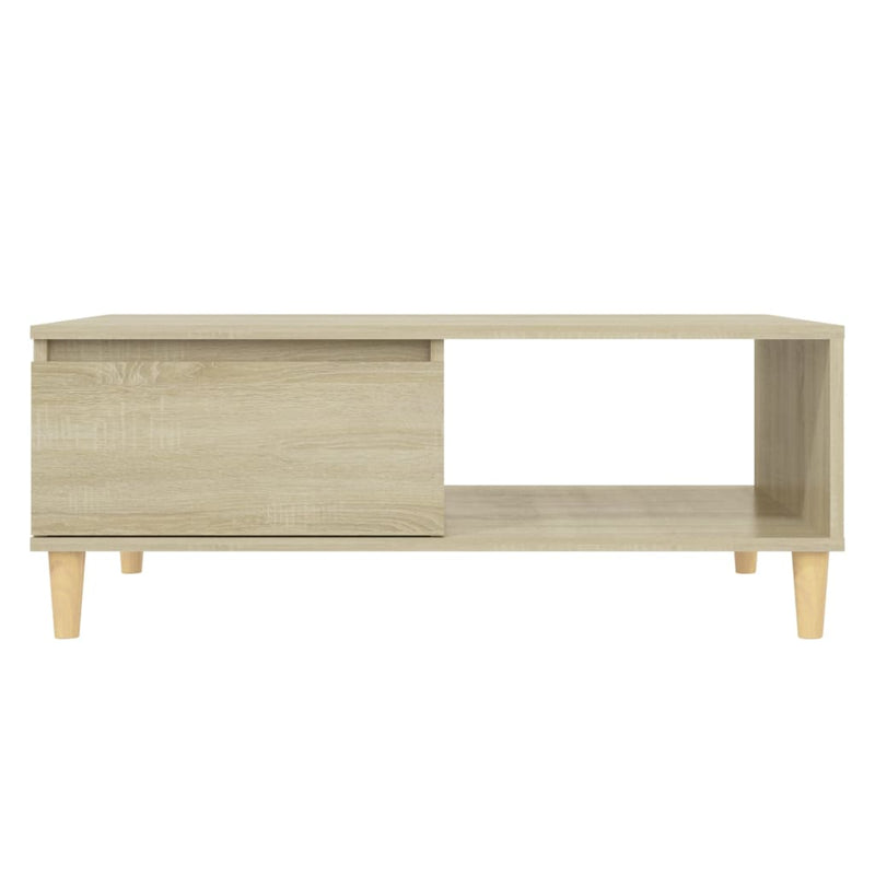 Couchtisch Sonoma-Eiche 90x60x35 cm Holzwerkstoff