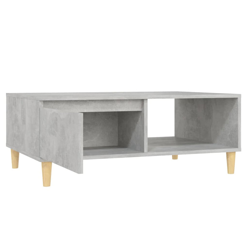 Couchtisch Betongrau 90x60x35 cm Holzwerkstoff