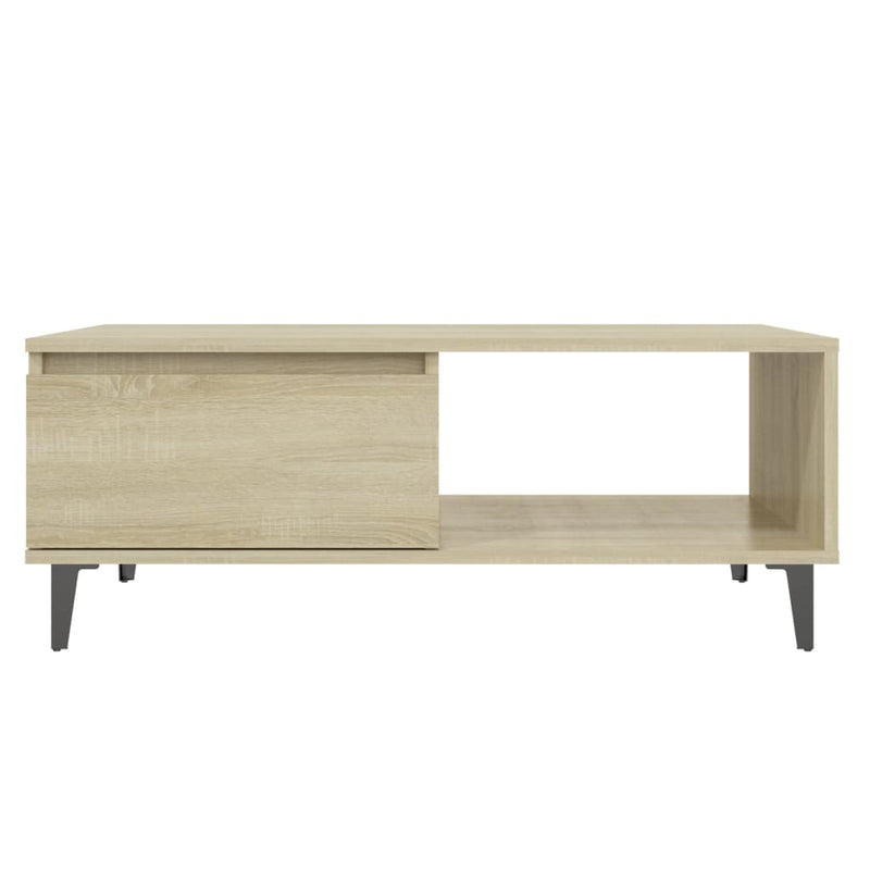 Couchtisch Sonoma-Eiche 90x60x35 cm Holzwerkstoff