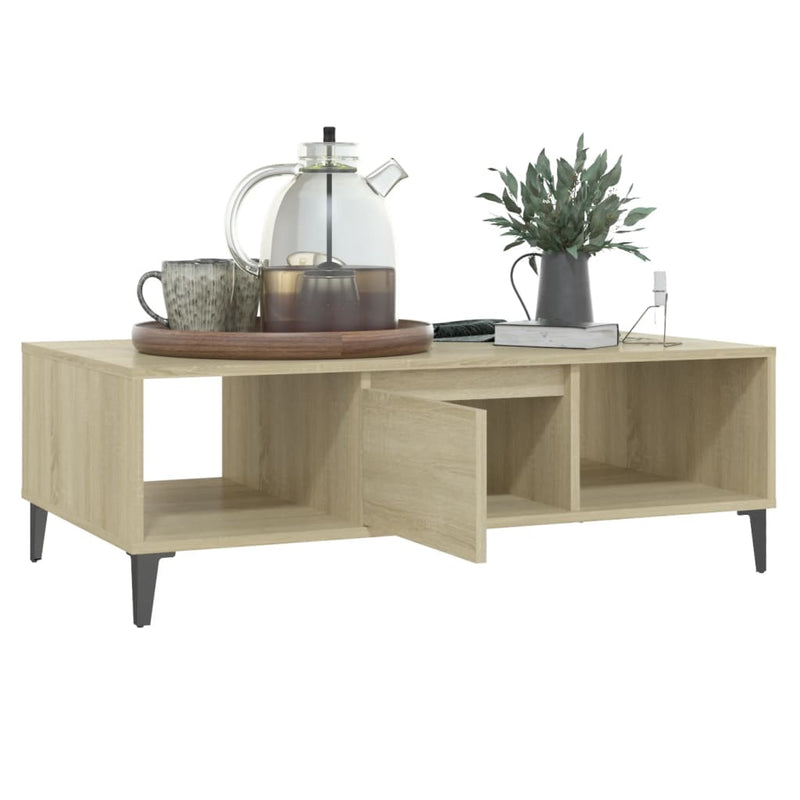 Couchtisch Sonoma-Eiche 103,5x60x35 cm Holzwerkstoff