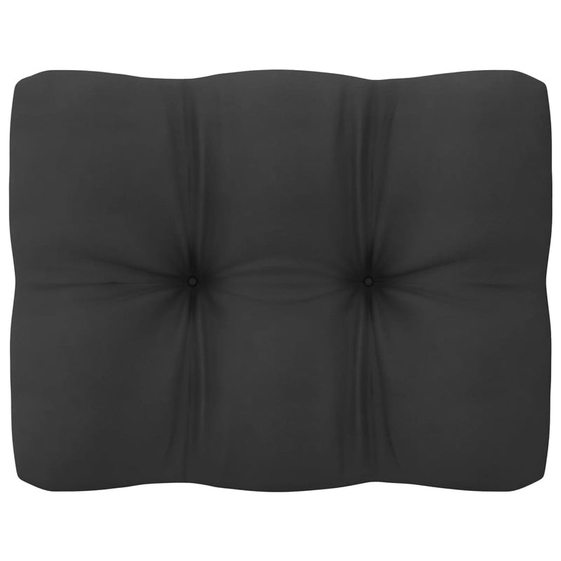 3-Sitzer-Gartensofa mit Kissen Kiefer Massivholz