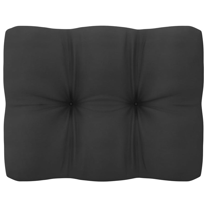 4-Sitzer-Gartensofa mit Kissen Kiefer Massivholz