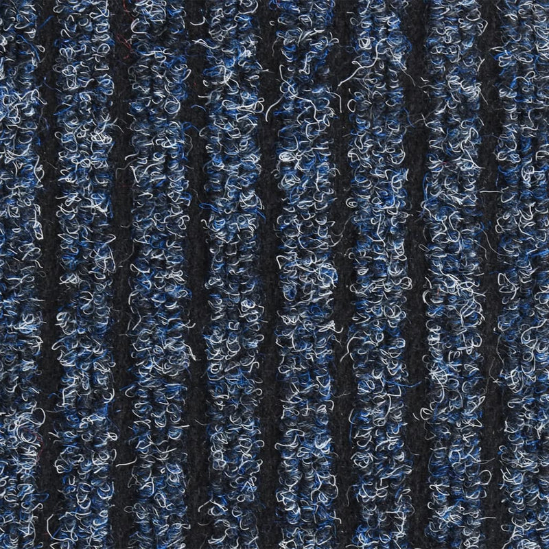 Fußmatte Gestreift Blau 80x120 cm