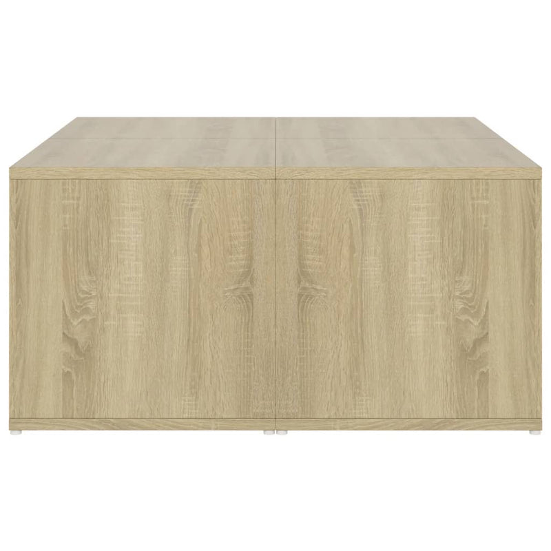 Couchtische 4 Stk. Sonoma-Eiche 33x33x33 cm Holzwerkstoff