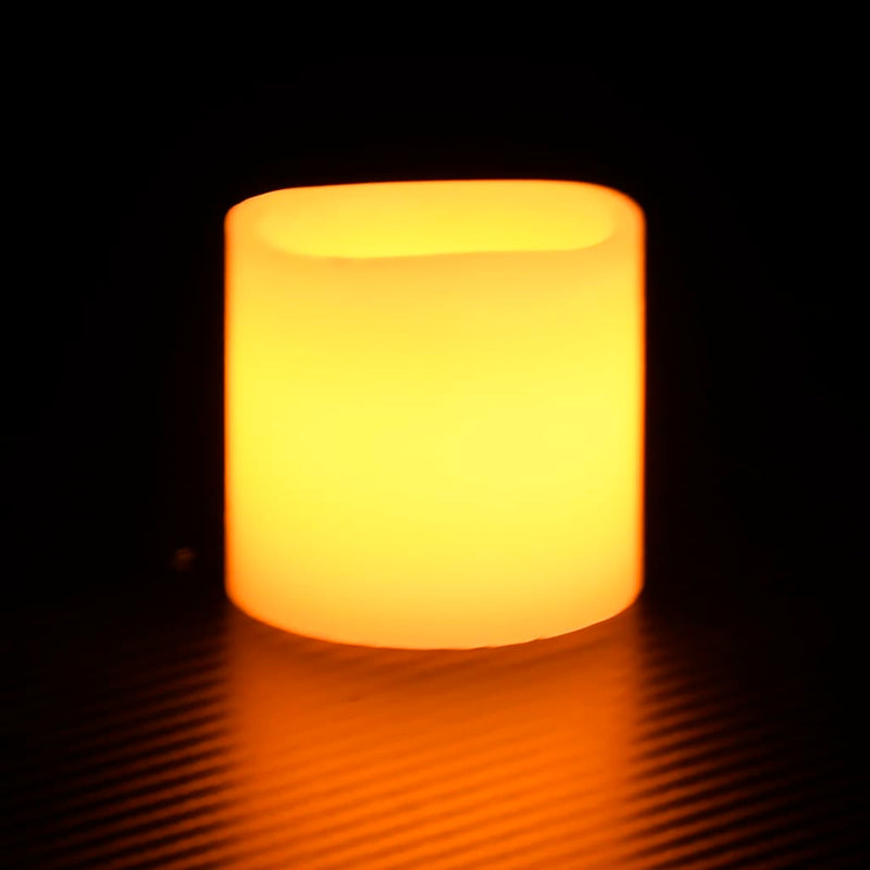 Elektrische LED-Kerzen 12 Stk. Warmweiß
