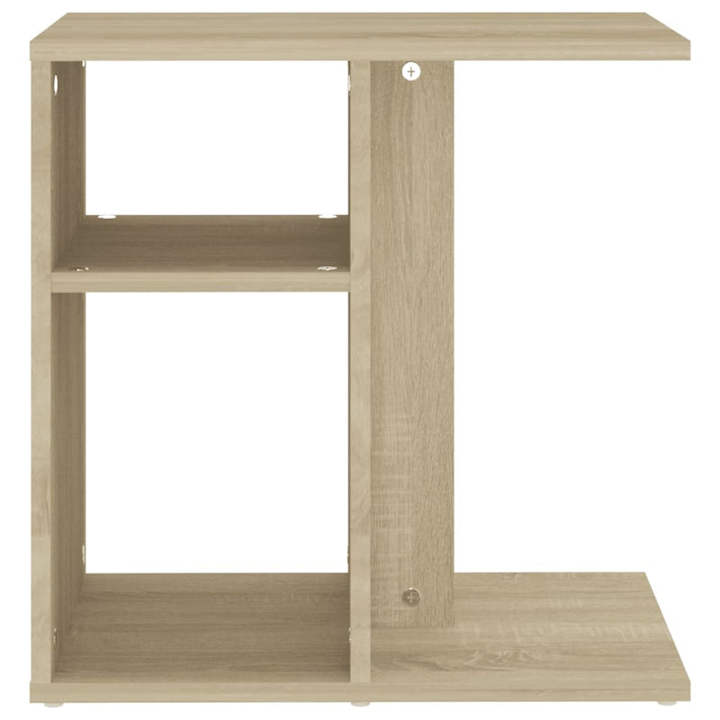 Beistelltisch Sonoma-Eiche 50x30x50 cm Holzwerkstoff