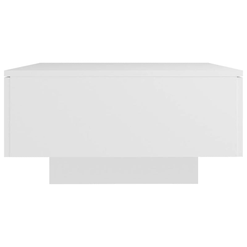 Couchtisch Weiß 90x60x31 cm Spanplatte