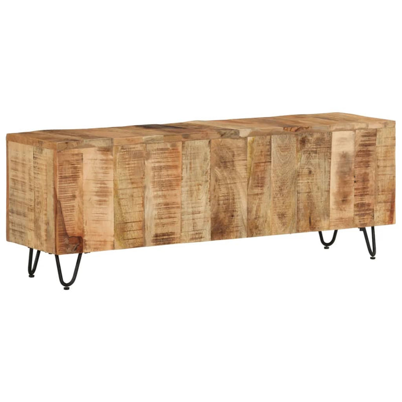 TV-Schrank 110x30x40 cm Massivholz Mango