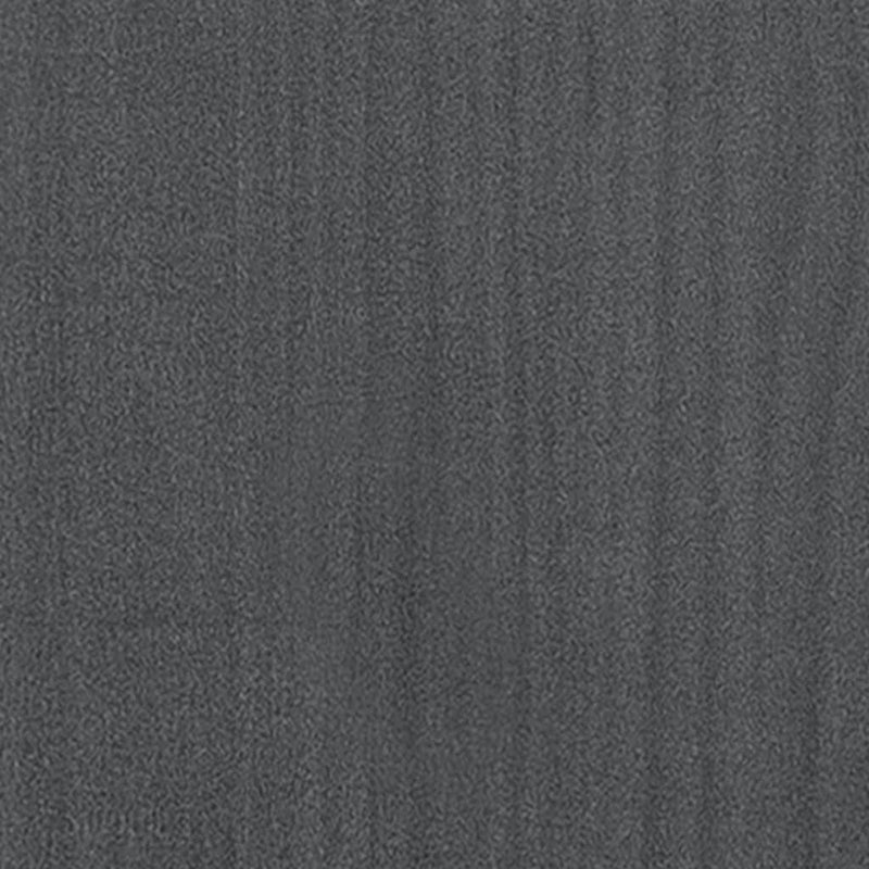 Couchtisch Grau 110x50x33,5 cm Massivholz Kiefer