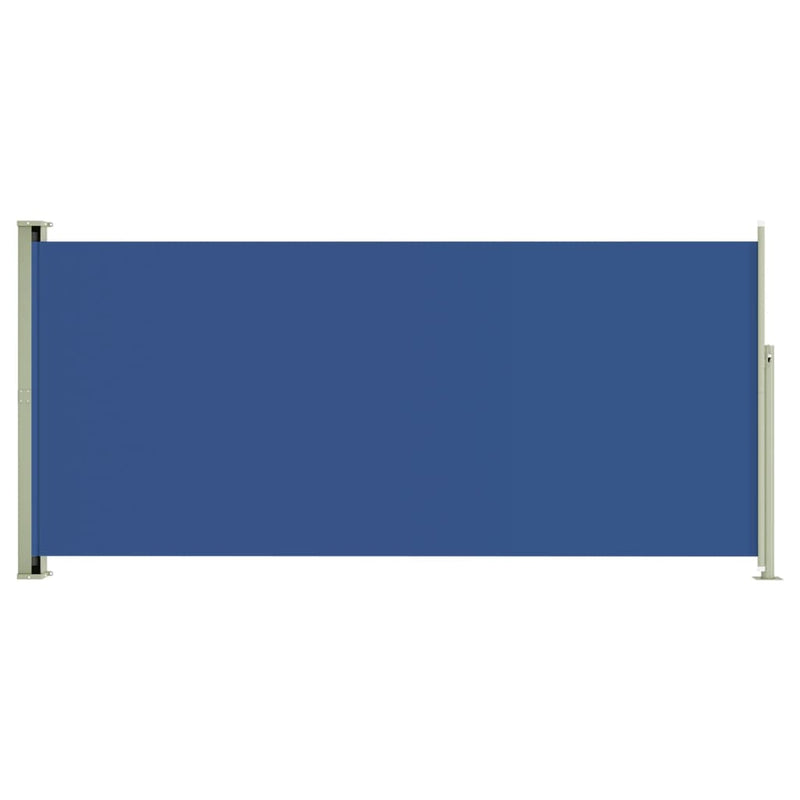 Seitenmarkise Ausziehbar 140x300 cm Blau