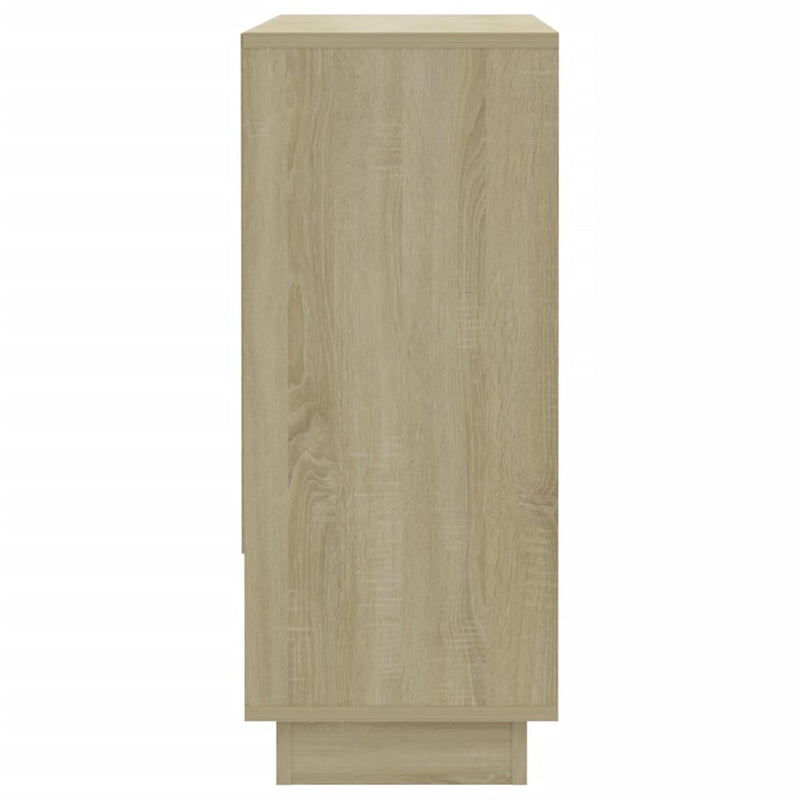 Sideboard Sonoma-Eiche 97x31x75 cm Holzwerkstoff