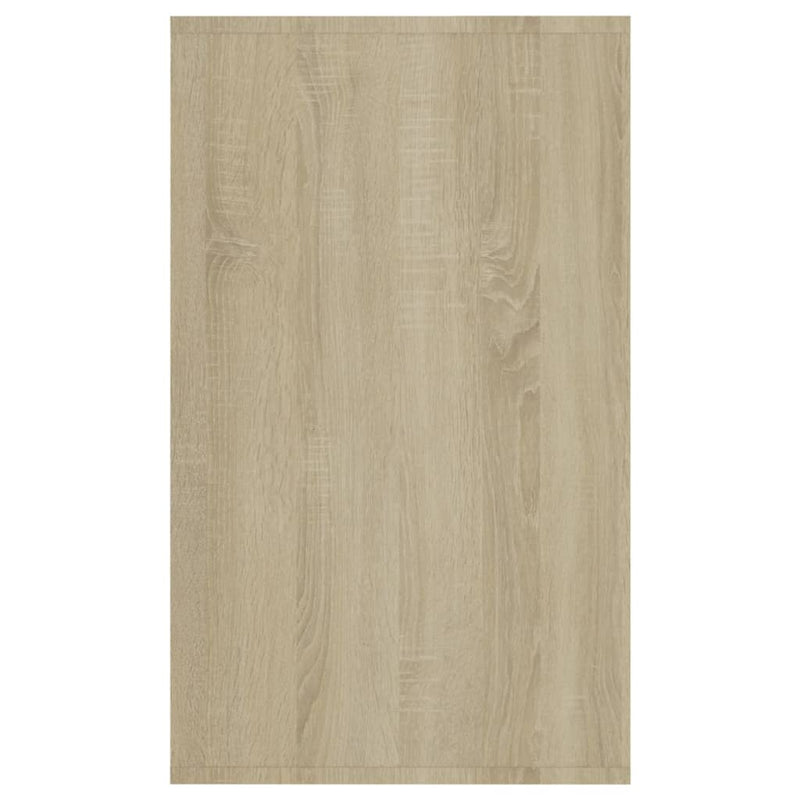 Sideboard 3 Schubladen Sonoma-Eiche 120x41x75 cm Holzwerkstoff
