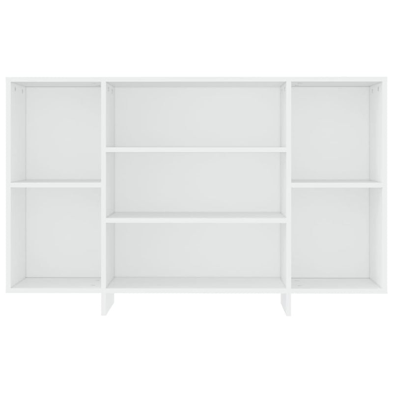 Sideboard Weiß 120x30x75 cm Holzwerkstoff