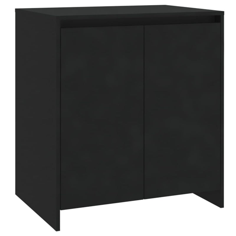 Sideboard Schwarz 70x41x75 cm Holzwerkstoff