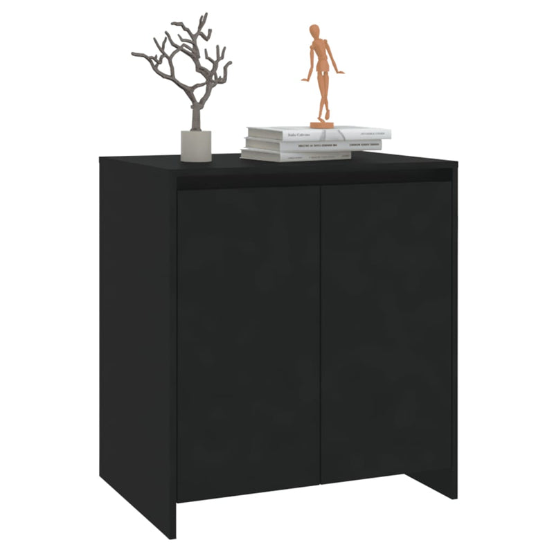 Sideboard Schwarz 70x41x75 cm Holzwerkstoff