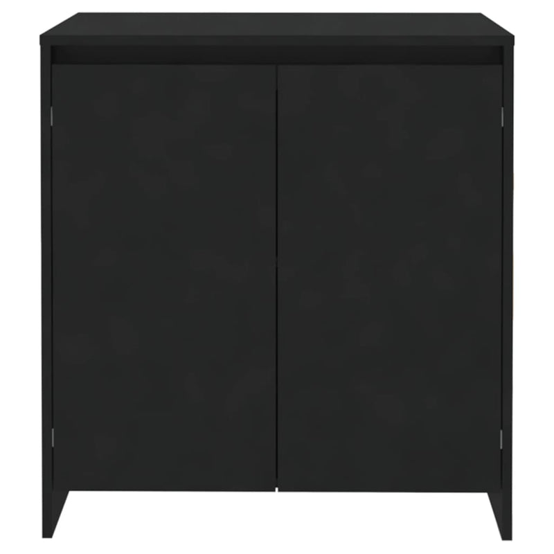 Sideboard Schwarz 70x41x75 cm Holzwerkstoff