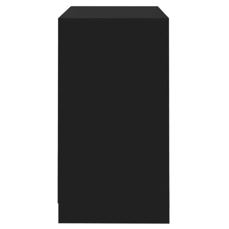 Sideboard Schwarz 70x41x75 cm Holzwerkstoff