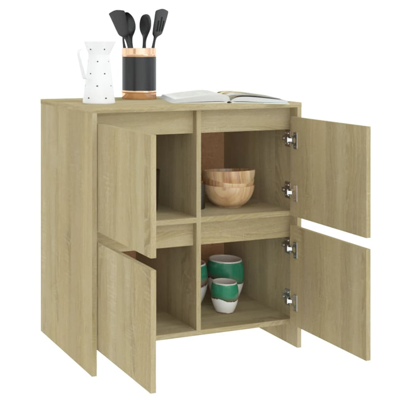 Sideboard Sonoma-Eiche 70x41x75 cm Spanplatte