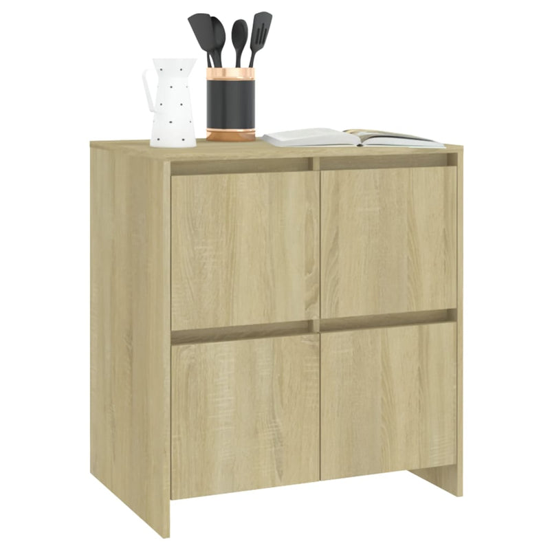 Sideboard Sonoma-Eiche 70x41x75 cm Spanplatte