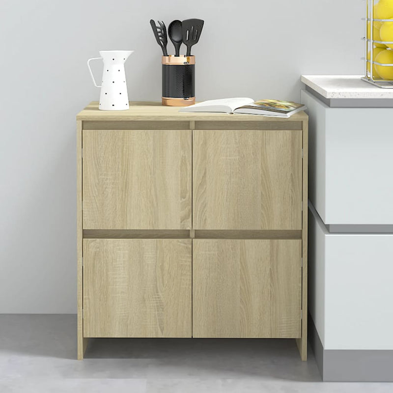 Sideboard Sonoma-Eiche 70x41x75 cm Spanplatte