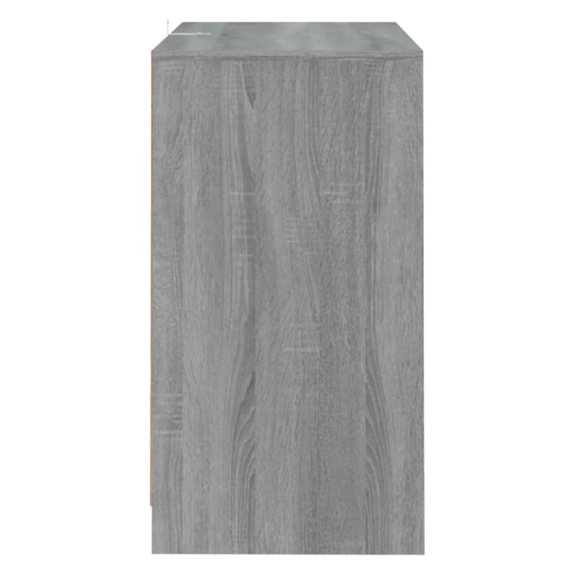Sideboard Grau Sonoma 70x41x75 cm Holzwerkstoff